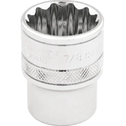 Draper Expert HI-TORQ® 12 Point Socket, 3/8" Sq. Dr., 7/8"