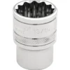 Draper Expert HI-TORQ® 12 Point Socket, 3/8" Sq. Dr., 13/16"