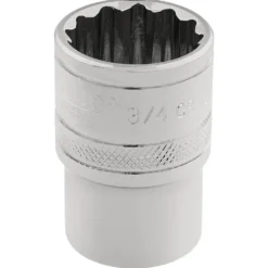 Draper Expert HI-TORQ® 12 Point Socket, 3/8" Sq. Dr., 3/4"