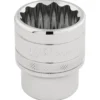 Draper Expert HI-TORQ® 12 Point Socket, 1/2" Sq. Dr., 26mm