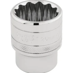 Draper Expert HI-TORQ® 12 Point Socket, 1/2" Sq. Dr., 26mm