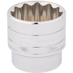 Draper Expert HI-TORQ® 12 Point Socket, 1/2" Sq. Dr., 36mm