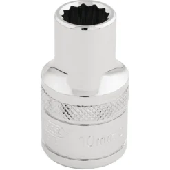 Draper Expert HI-TORQ® 12 Point Socket, 1/2" Sq. Dr., 10mm