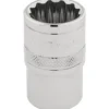 Draper Expert HI-TORQ® 12 Point Socket, 1/2" Sq. Dr., 17mm