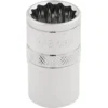 Draper Expert HI-TORQ® 12 Point Socket, 1/2" Sq. Dr., 5/8"