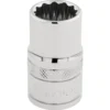 Draper Expert HI-TORQ® 12 Point Socket, 1/2" Sq. Dr., 9/16"