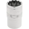 Draper Expert HI-TORQ® 12 Point Socket, 1/2" Sq. Dr., 11/16"