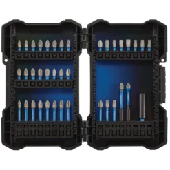 Draper Expert Impact Screwdriver Bit Set, 1/4" Hex (38 Piece)