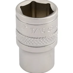 Draper Expert Imperial Socket, 1/4" Sq. Dr., 7/16"