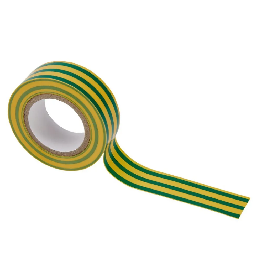 Draper Expert Insulation Tape, 10m x 19mm, Mixed Colours (Pack of 6)