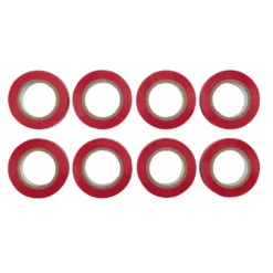 Draper Expert Insulation Tape to BSEN60454/Type2, 10m x 19mm, Red (Pack of 8)