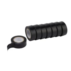 Draper Expert Insulation Tape, 10m x 19mm, Black (Pack of 8)