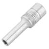 Draper Expert Metric Deep Socket, 1/2" Sq. Dr., Micro Satin Chrome, 8mm