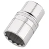 Draper Expert Metric Deep Socket, 1/2" Sq. Dr., Polished Chrome, 36mm