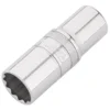 Draper Expert Metric Deep Socket, 1/2" Sq. Dr., Polished Chrome, 21mm