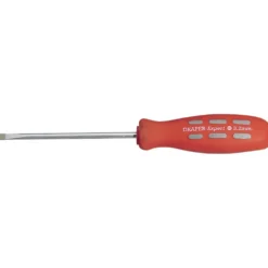 Draper Expert Plain Slot Parallel Tip Mechanics Screwdriver, 100 x 3.2mm (Sold Loose)