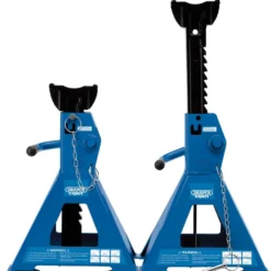 Draper Expert Pneumatic Rise Ratcheting Axle Stands, 3 Tonne (Pair)