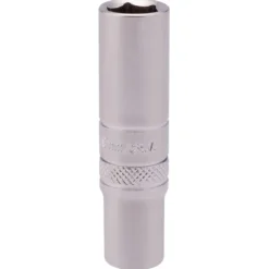 Draper Expert 6 Point Deep Socket, 1/4" Sq. Dr., 9mm