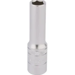 Draper Expert 6 Point Deep Socket, 3/8" Sq. Dr., 9mm
