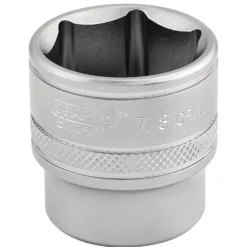 Draper Expert 6 Point Imperial Socket, 3/8" Sq. Dr., 7/8"