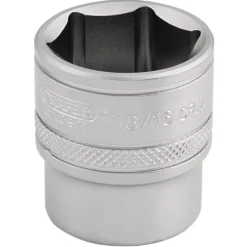 Draper Expert 6 Point Imperial Socket, 3/8" Sq. Dr., 13/16"