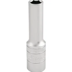 Draper Expert 6 Point Metric Deep Socket, 3/8" Sq. Dr., 8mm