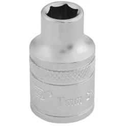 Draper Expert 6 Point Metric Socket, 3/8" Sq. Dr., 7mm