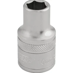 Draper Expert 6 Point Metric Socket, 1/2" Sq. Dr., 10mm