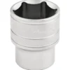 Draper Expert 6 Point Metric Socket, 1/2" Sq. Dr., 24mm