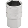 Draper Expert 6 Point Metric Socket, 1/2" Sq. Dr., 19mm