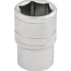 Draper Expert 6 Point Metric Socket, 1/2" Sq. Dr., 18mm