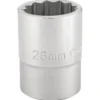 Draper Expert 12 Point Socket, 3/4" Sq. Dr., 26mm