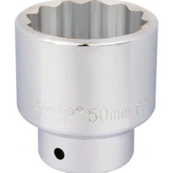 Draper Expert 12 Point Socket, 3/4" Sq. Dr., 50mm
