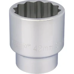 Draper Expert 12 Point Socket, 3/4" Sq. Dr., 42mm