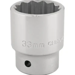 Draper Expert 12 Point Socket, 3/4" Sq. Dr., 33mm