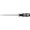 Draper Expert 'Pound Thru' Plain Slot Soft Grip Screwdriver, 8 x 200mm