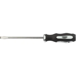 Draper Expert 'Pound Thru' Plain Slot Soft Grip Screwdriver, 6.5 x 150mm
