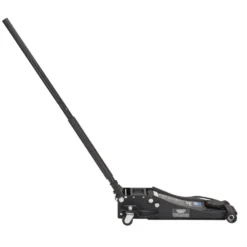 Draper Expert Professional Low Profile Fast Lift Garage Trolley Jack, 3 Tonne, Black