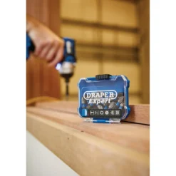 Draper Expert PZ-Type Impact Screwdriver Bits, No.2 x 25mm, 1/4