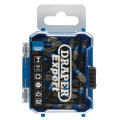 Draper Expert PZ-Type Impact Screwdriver Bits, No.2 x 25mm, 1/4