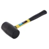 Draper Expert Rubber Mallet with Fibreglass Shaft, 680g/24oz
