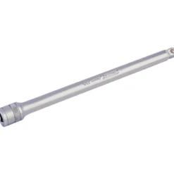 Draper Expert Satin Chrome Wobble Extension Bar, 3/8" Sq. Dr., 200mm