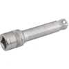 Draper Expert Satin Chrome Wobble Extension Bar, 3/8" Sq. Dr., 75mm