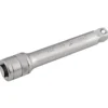 Draper Expert Satin Chrome Wobble Extension Bar, 1/2" Sq. Dr., 125mm