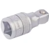 Draper Expert Satin Chrome Wobble Extension Bar, 1/2" Sq. Dr., 50mm