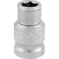 Draper Expert Screwdriver Bit Holding Socket, 3/8" Sq. Dr. x 1/4" Hexagon