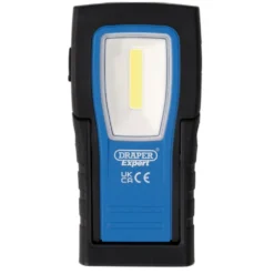 Draper Expert SMD/COB LED USB Rechargeable Ultra-Thin Inspection Light, 4W, 400 Lumens, USB-C Cable Supplied