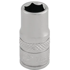 Draper Expert Socket, 1/4" Sq. Dr., 7mm
