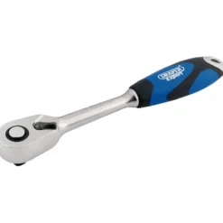 Draper Expert Soft Grip Reversible Ratchet, 3/8