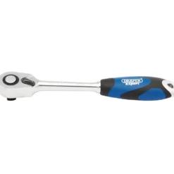 Draper Expert Soft Grip Reversible Ratchet, 1/2